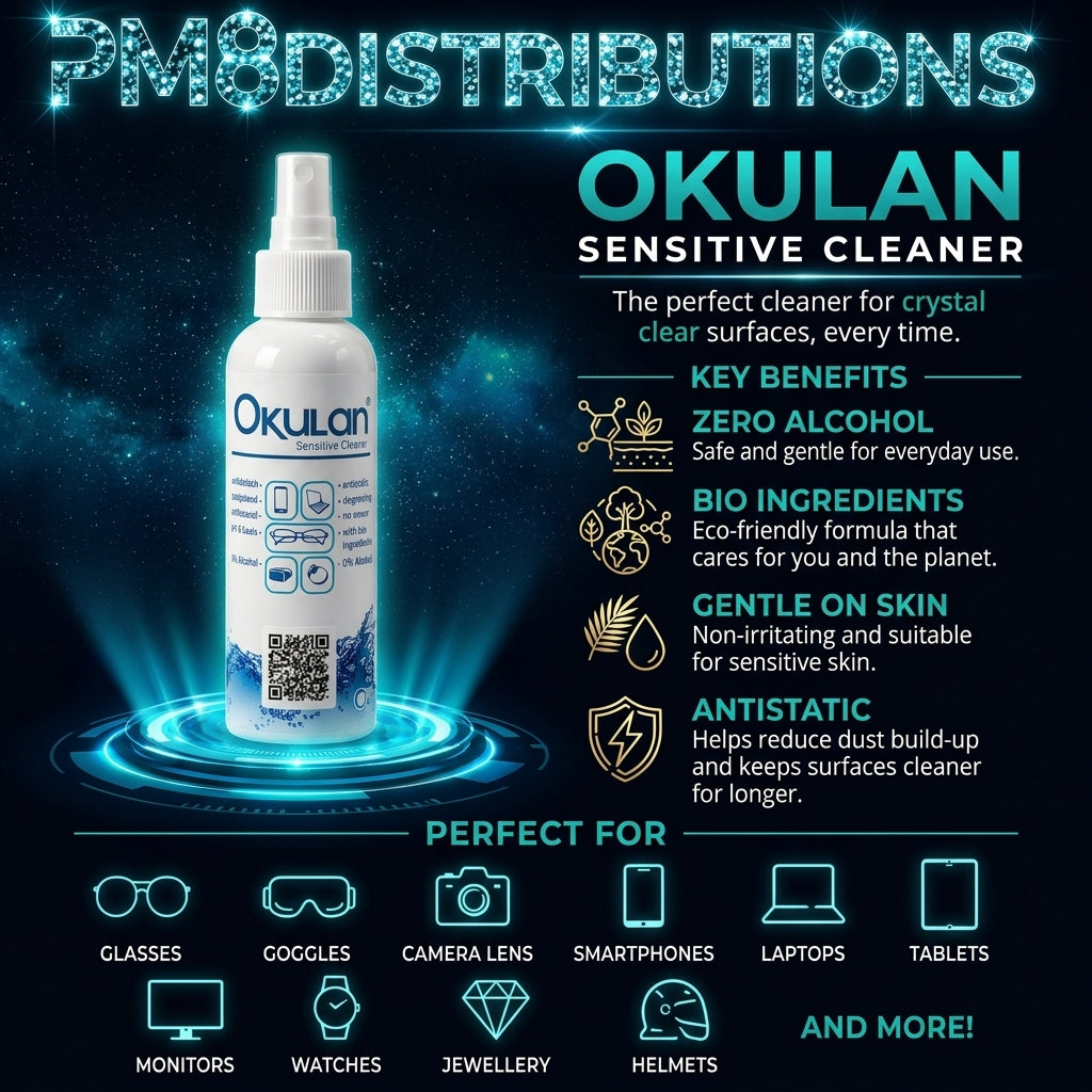Okulan® Sensitive Lens & Screen Cleaning Spray
