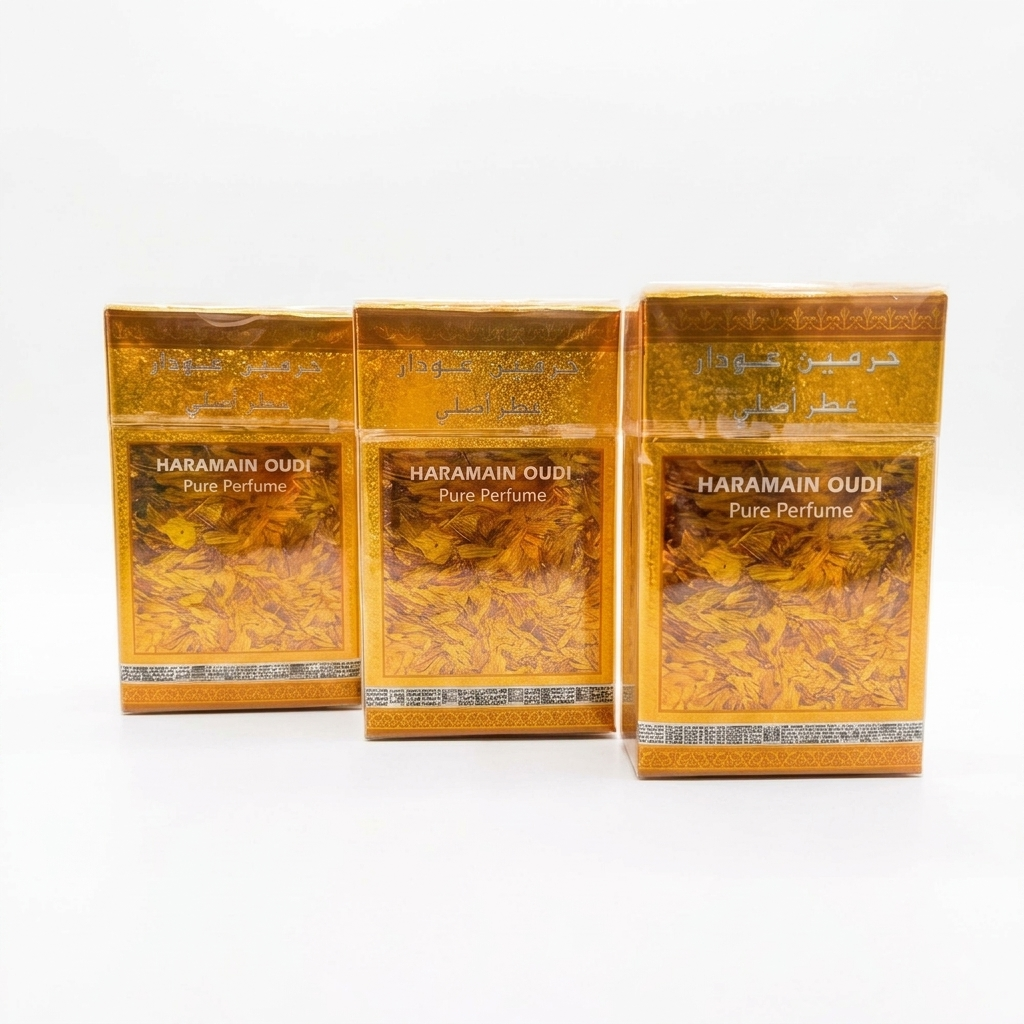 Al Haramain OUDI Pure Perfume Oil Attar 15ml