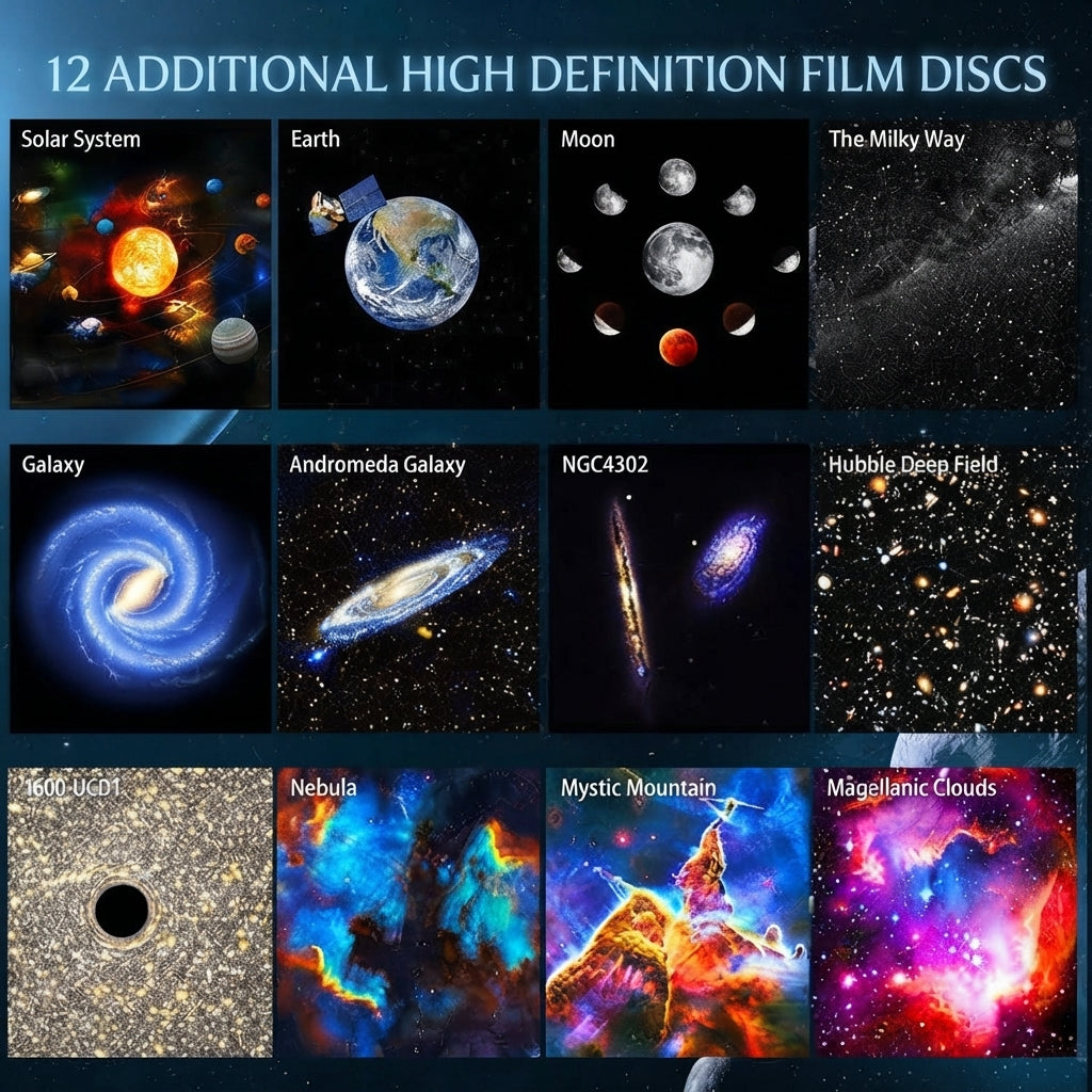 13 in 1 Galaxy Star Projector | Planetarium LED Night Light