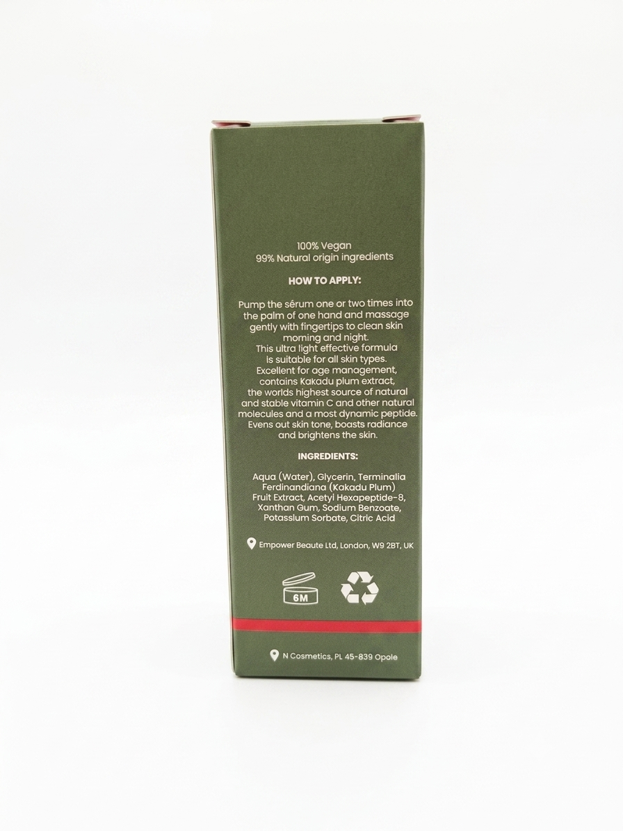 Empower Beauté - The Sérum (30ml) | Vitamin C & Peptide Face Serum