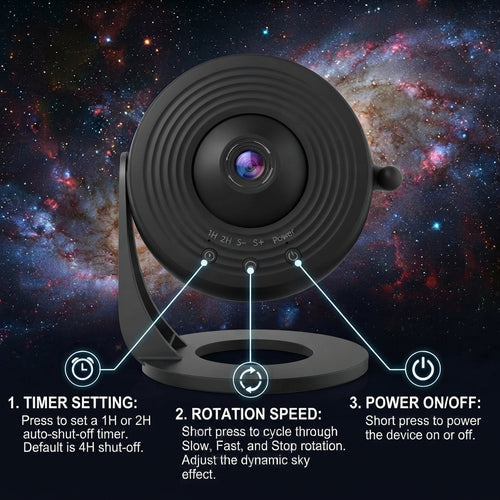13 in 1 Galaxy Star Projector | Planetarium LED Night Light