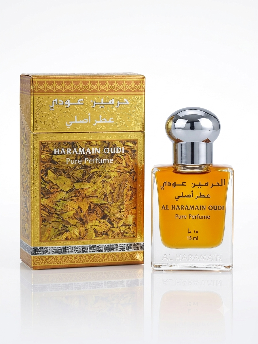 Al Haramain OUDI Pure Perfume Oil Attar 15ml