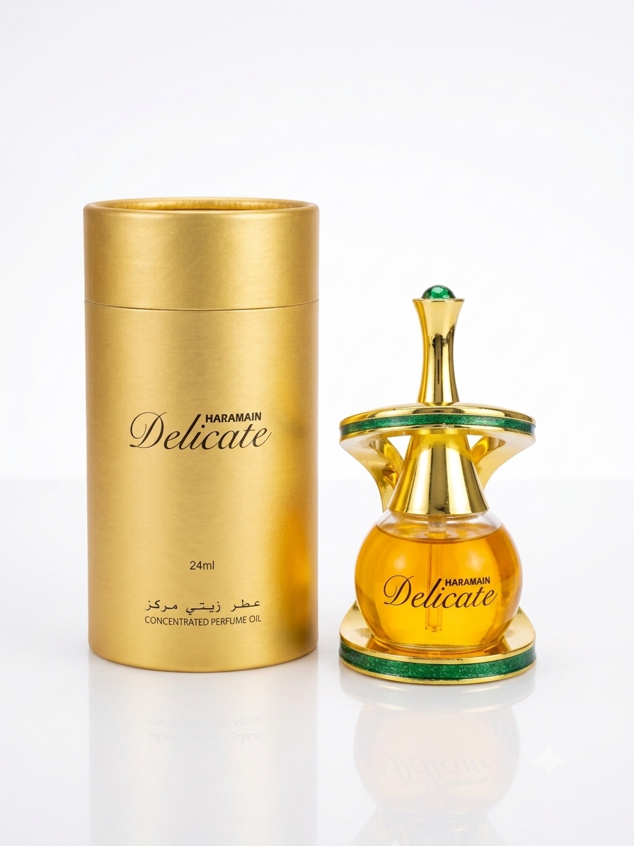 Al Haramain DELICATE Concentrated Perfume Oil 24ml - Luxury